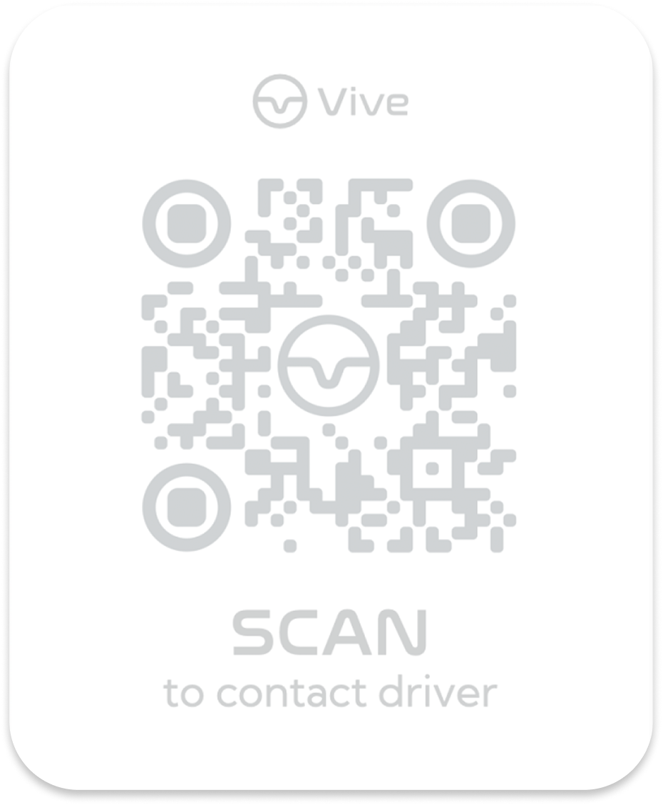 Vive QR sticker